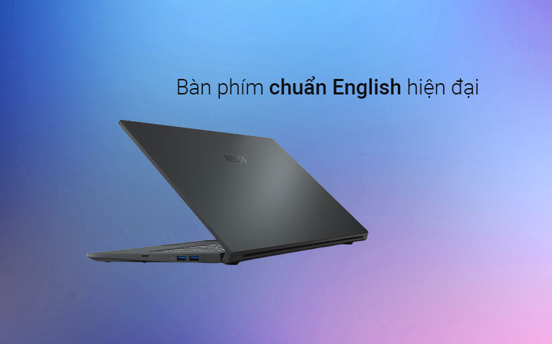 Laptop MSI Modern 15 A5M-235VN| Bàn phím chuẩn hiện đại