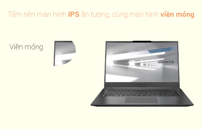 Laptop Gigabyte U4 UD (50S1823SO) |  Màn hình chất lượng cao