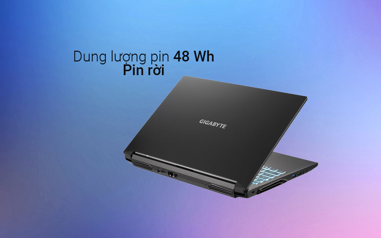 Laptop Gigabyte G5 GD-51S1123SO | Pin dung lượng cao
