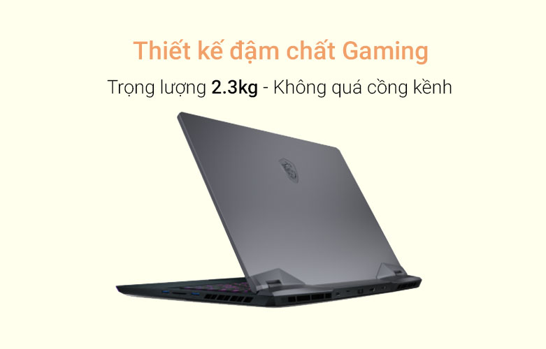 Laptop MSI Raider GE66 12UGS 405VN | Thiết kế đậm chất gaming