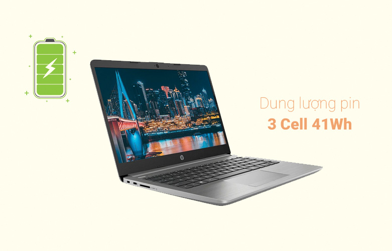 Laptop HP 240 G8 617L2PA | Dung lượng pin 