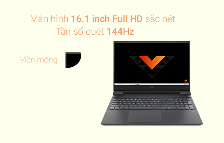 Laptop HP VICTUS 16-e0177AX (4R0U9PA) | Màn hình 16.1 inch