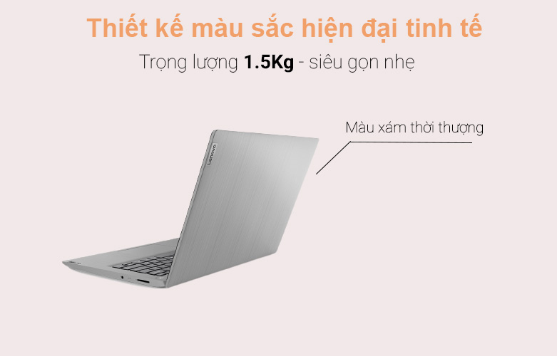 Laptop Lenovo IdeaPad 3 14IML05 (81WA00QGVN | Thiết kế hiện đại
