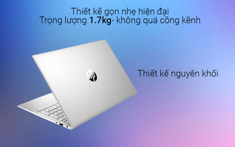 Laptop HP Pavilion 15-eg1040TU (5Z9V3PA) | Thiết kế gọn nhẹ hiện đại