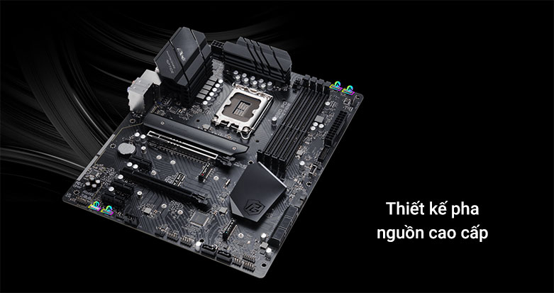 Mainboard ASRock Z690 PG RIPTIDE| Thiết kế pha nguồn cao cấp