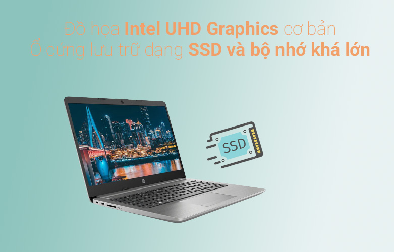 Laptop HP 240 G8 (617M3PA) | Ổ cứng cơ bản 