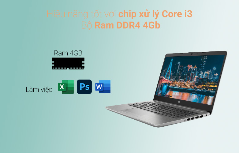 Laptop HP 240 G8 (617M3PA) | Hiệu năng tốt