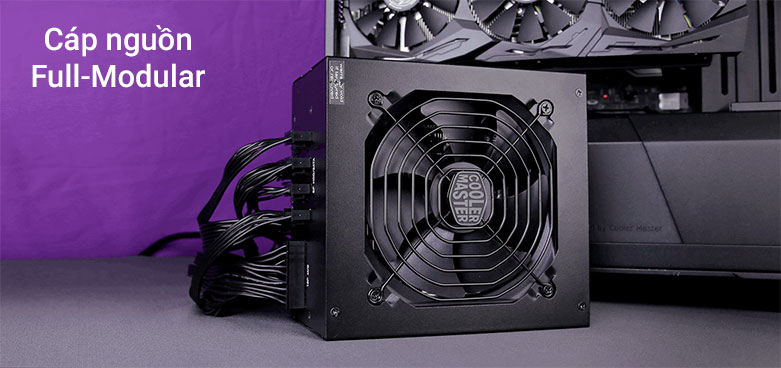 Nguồn máy tính Cooler Master MWE Gold V2 750| Cáp nguồn