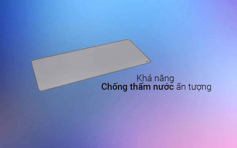 Miếng lót chuột Logitech Desk Mat Studio Series| Khả năng chống thâm ấn tượng