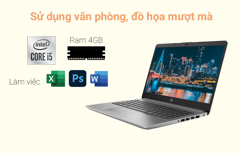 Laptop HP 240 G8 617L2PA | Sử dụng văn phòng đồ họa mượt mà