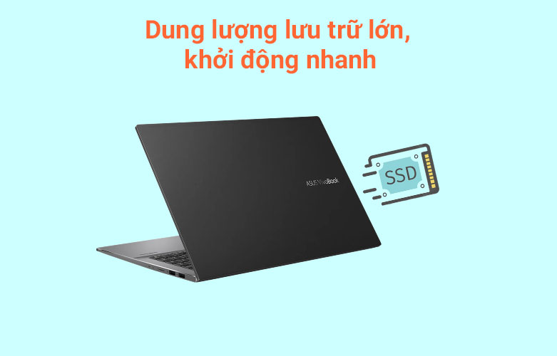 Laptop Asus Vivobook S533EQ-BN441W  | Dung lượng lưu trữ cao