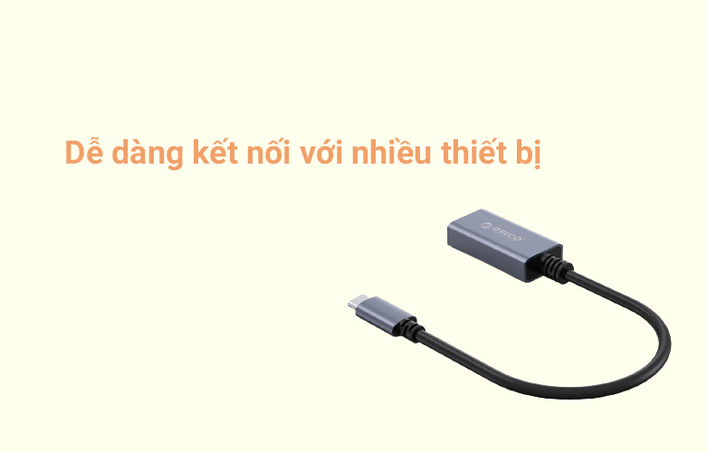 Bộ cáp chuyển Type C sang HDMI ORICO CTH-GY | Dễ dang kêt nối