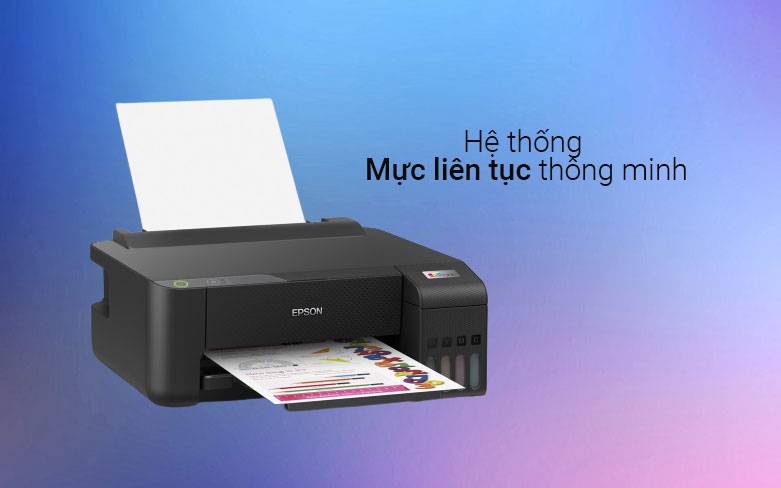 Máy in phun màu Epson L1210| Hệ thống thông minh