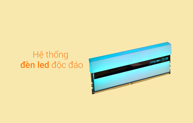 RAM Team T-Force XTREEM | Hệ thống đèn LED độc đáo