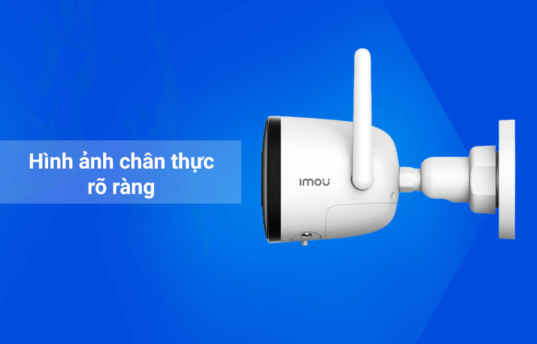 Camera Imou Bullet 2C IPC-F22P-D| Hình ảnh chân thực 