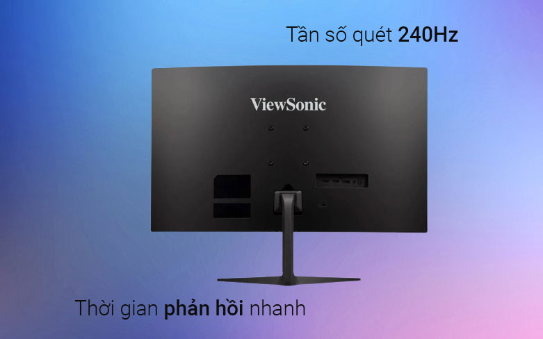 Màn hình cong Viewsonic 27 inch VX2719-PC-MHD| Thời gian phản hồi nhanh