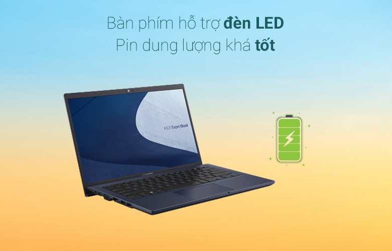 Laptop ASUS Expert Book B1400CEAE-EK3009T | Bàn phím đèn Led