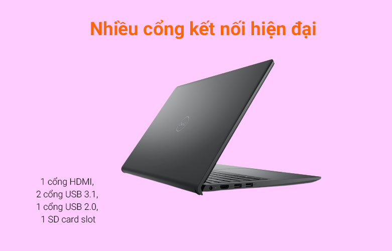 Laptop Dell Inspiron 15 3515 (N3515_R3) | Đa dạng cổng kết nối hiện đại