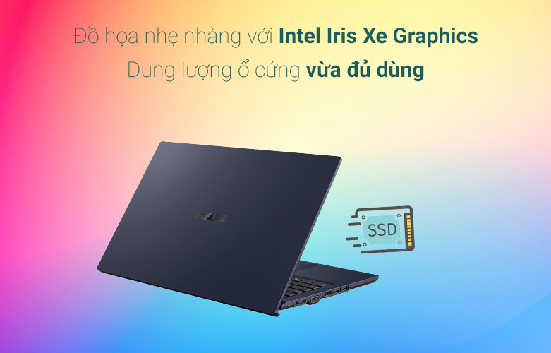 Laptop ASUS Expert Book B1500CEAE-EJ2646T | Đồ họa nhẹ nhàng vừa đủ