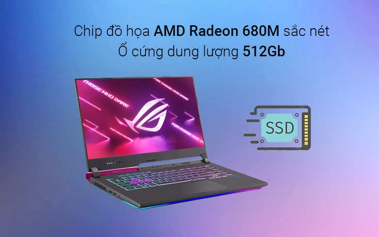 Laptop Asus ROG Strix G G513RC-HN090W | Đồ họa sắc nét
