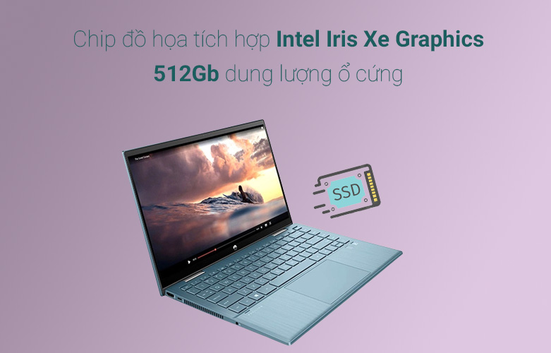 Laptop HP Pavilion X360 14-dy0077TU 46L95PA | Card đồ họa cao cấp