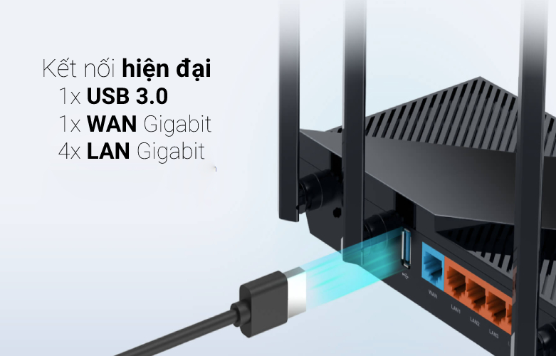 Thiết bị mạng Wifi 6 TP-Link Archer AX55 | Kết nối hiện đại