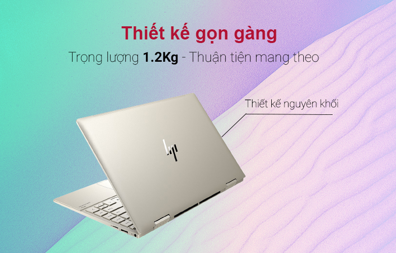 Laptop HP Envy X360 13-bd0530TU | Thiết kế gọn nhẹ