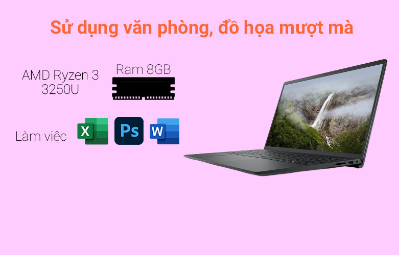 Laptop Dell Inspiron 15 3515 (N3515_R3) | Đồ họa mượt mà