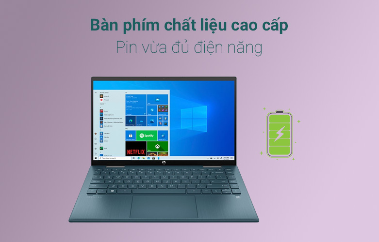 Laptop HP Pavilion X360 14-dy0077TU 46L95PA | Bàn phím cao cấp