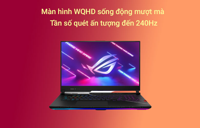 Laptop Asus ROG Strix Scar G733ZX-LL016W | Màn hình WQHD sống động