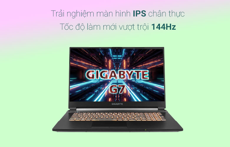 Laptop Gigabyte G7 MD-71S1123SO | Màn hình chân thực