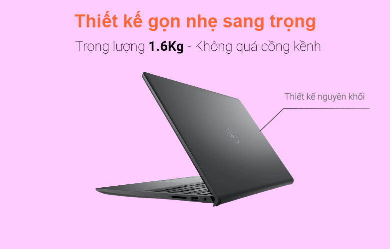 Laptop Dell Inspiron 15 3515 (N3515_R3) | Thiết kế gọn nhẹ sang trọng