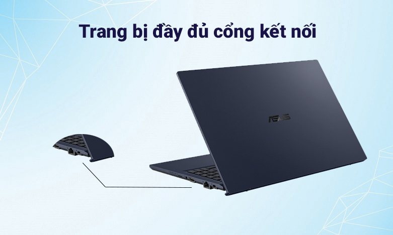 Laptop ASUS ExpertBook L1500CDA-EJ0531T 90NX0401-M05630 | Đa dạng cổng kết nối