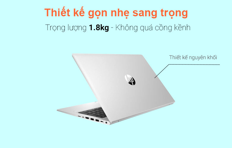 Laptop HP ProBook 450 G8 (614K3PA) | Thiết kế  sang trọng gọn nhẹ