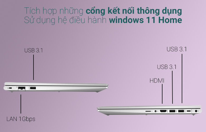 Laptop HP ProBook 450 G8 (614K1PA) | Đa dạng cổng kết nối