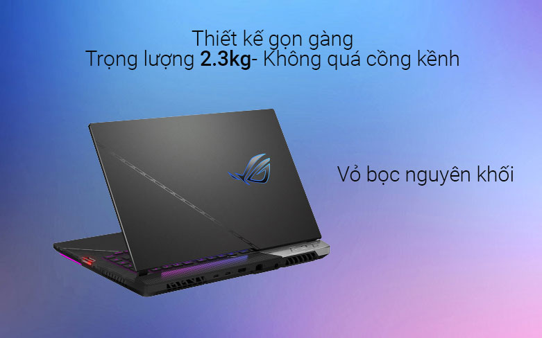 Laptop Asus ROG Strix SCAR G533ZM-LN013W (i7-12700H) | Thiết kế gọn gàng