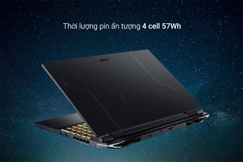 Laptop ACER Nitro 5 AN515 -58 -52SP NH.QFHSV.001 | Thời lương pin lớn 4 cell