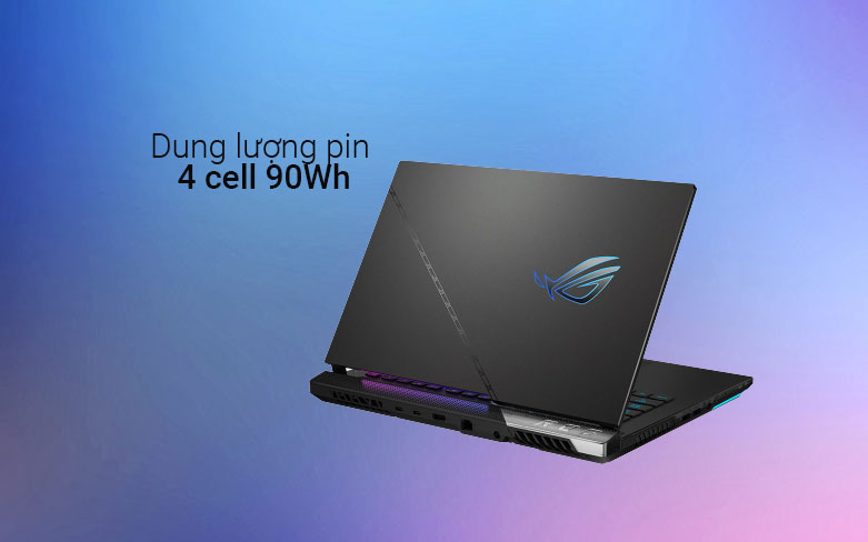 Laptop Asus ROG Strix SCAR G533ZM-LN013W (i7-12700H) | Pin sử dụng lâu sạc nhanh