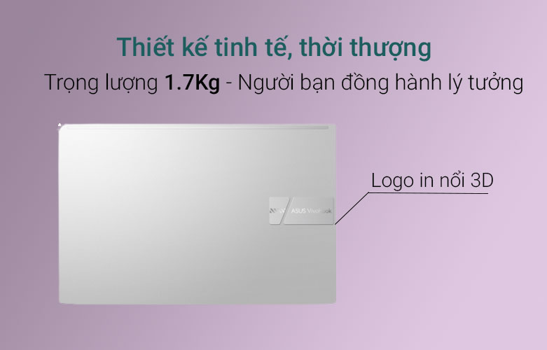 Laptop ASUS Vivobook Pro M3500QC-L1388W | Thiết kế tính tế