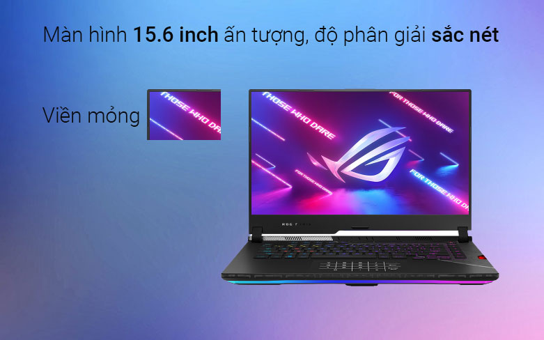 Laptop Asus ROG Strix SCAR G533ZM-LN013W (i7-12700H) | Độ phân giải sắc nét