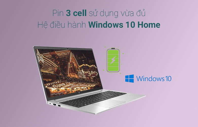 Laptop HP Probook 450 G8 (51X27PA) | Pin 3 cell