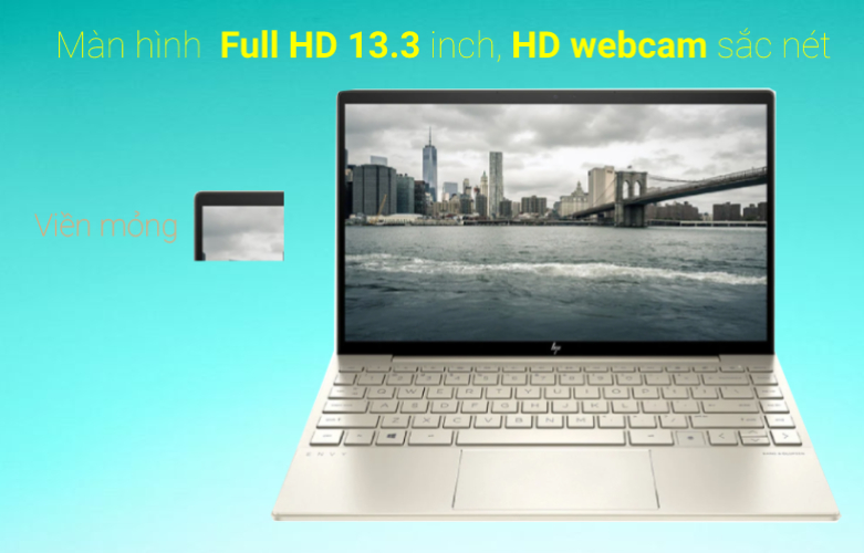 Laptop HP Envy 13-ba1536TU 4U6M5PA | Màn hình full HD