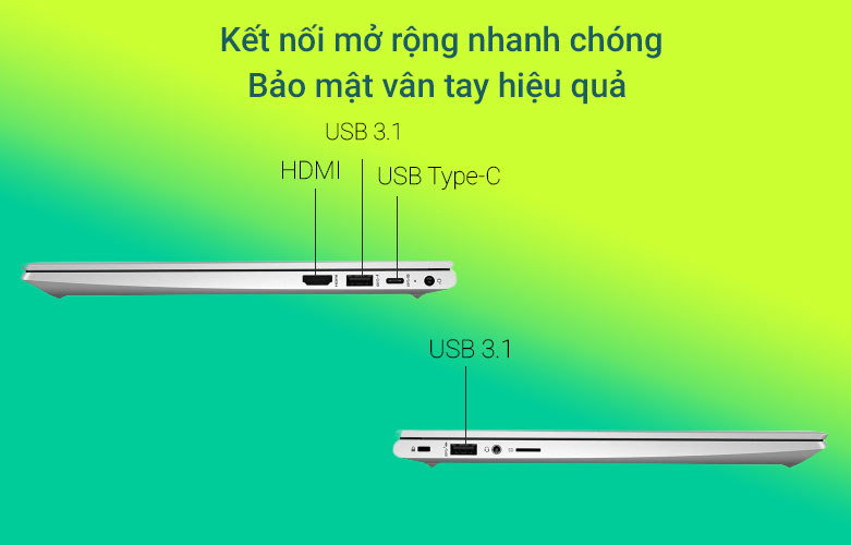 Laptop HP Probook 430 G8 (614K8PA) | Đa dạng cổng kết nối