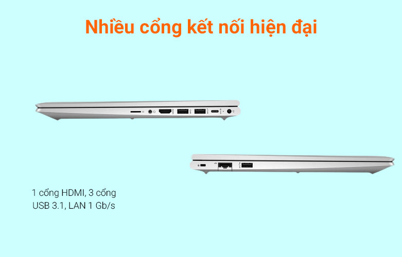 Laptop HP ProBook 450 G8 (614K3PA) | Đa dạng cổng kết nối