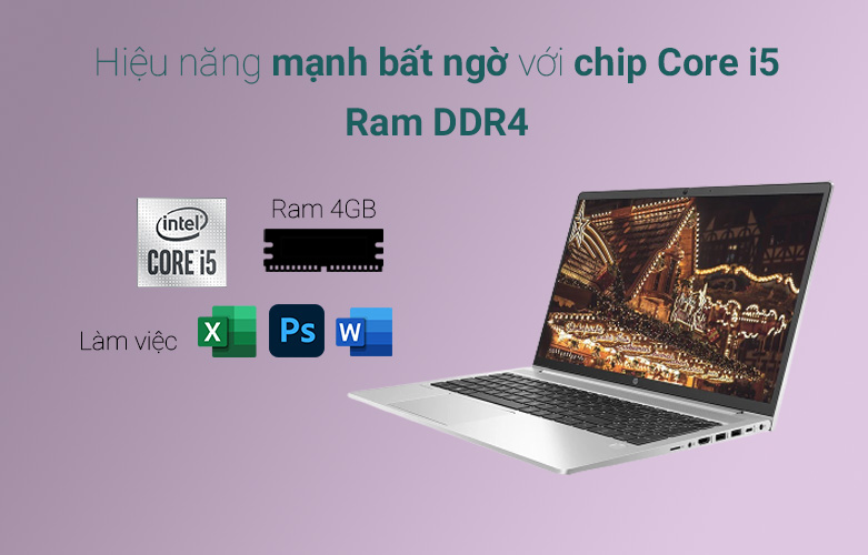 Laptop HP ProBook 450 G8 (614K1PA) | Hiệu năng mạnh mẽ