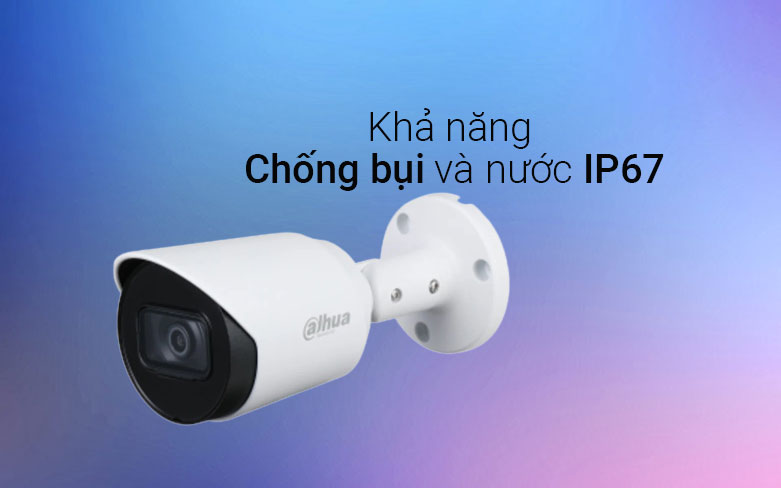 Camera Dahua DH-HAC-HFW1200TP | Khả năng chống bụi