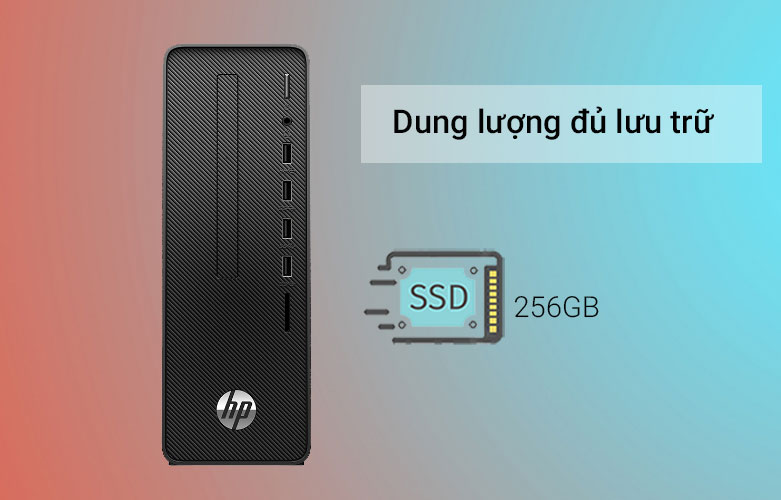 PC HP 280 Pro G5 SFF 60H29PA | Dung lượng lưu trữ tốt