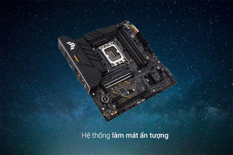 Mainboard ASUS TUF GAMING B660M-PLUS WIFI D4| Hệ thống làm mát ấn tượng