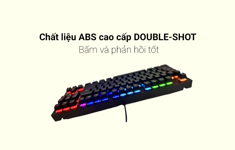 Bàn phím cơ Newmen GE87 (Outemu Box Red Switch) (Đen)|| Chất liệu ABS cáo cấp