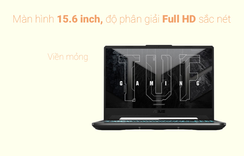 Laptop ASUS TUF Gaming FA506IHR-HN019W| Độ phân giải sắc nét